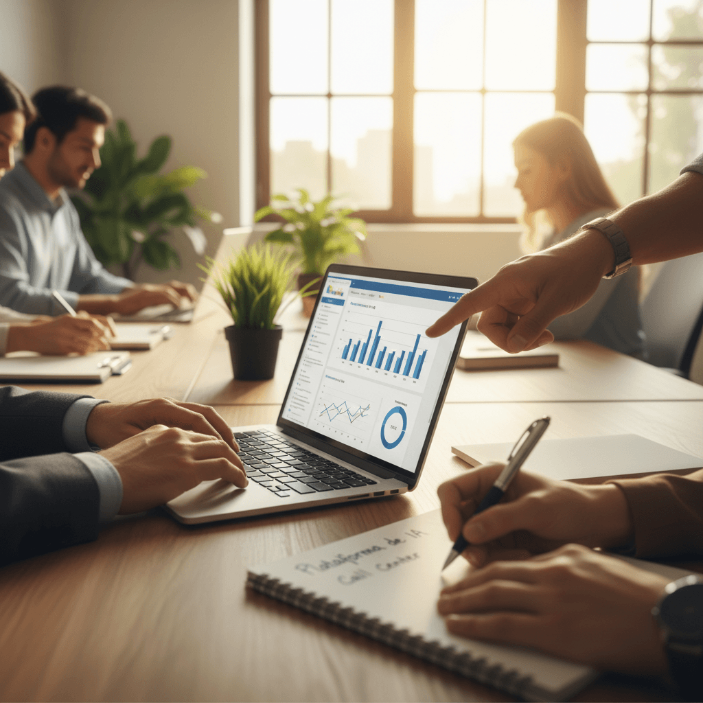 Como Escolher uma Plataforma de Treinamento com IA para Call Centers