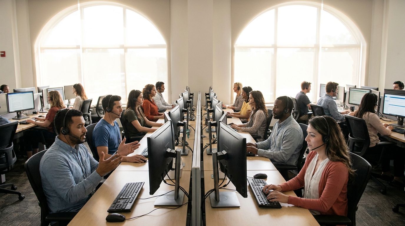 Como treinar equipes de call center sem tirar agentes da operação