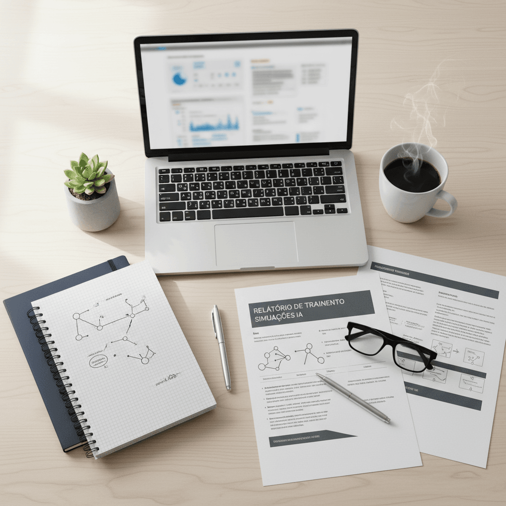 Por Que Treinamento Presencial Não Escala: O Caso das Simulações com IA
